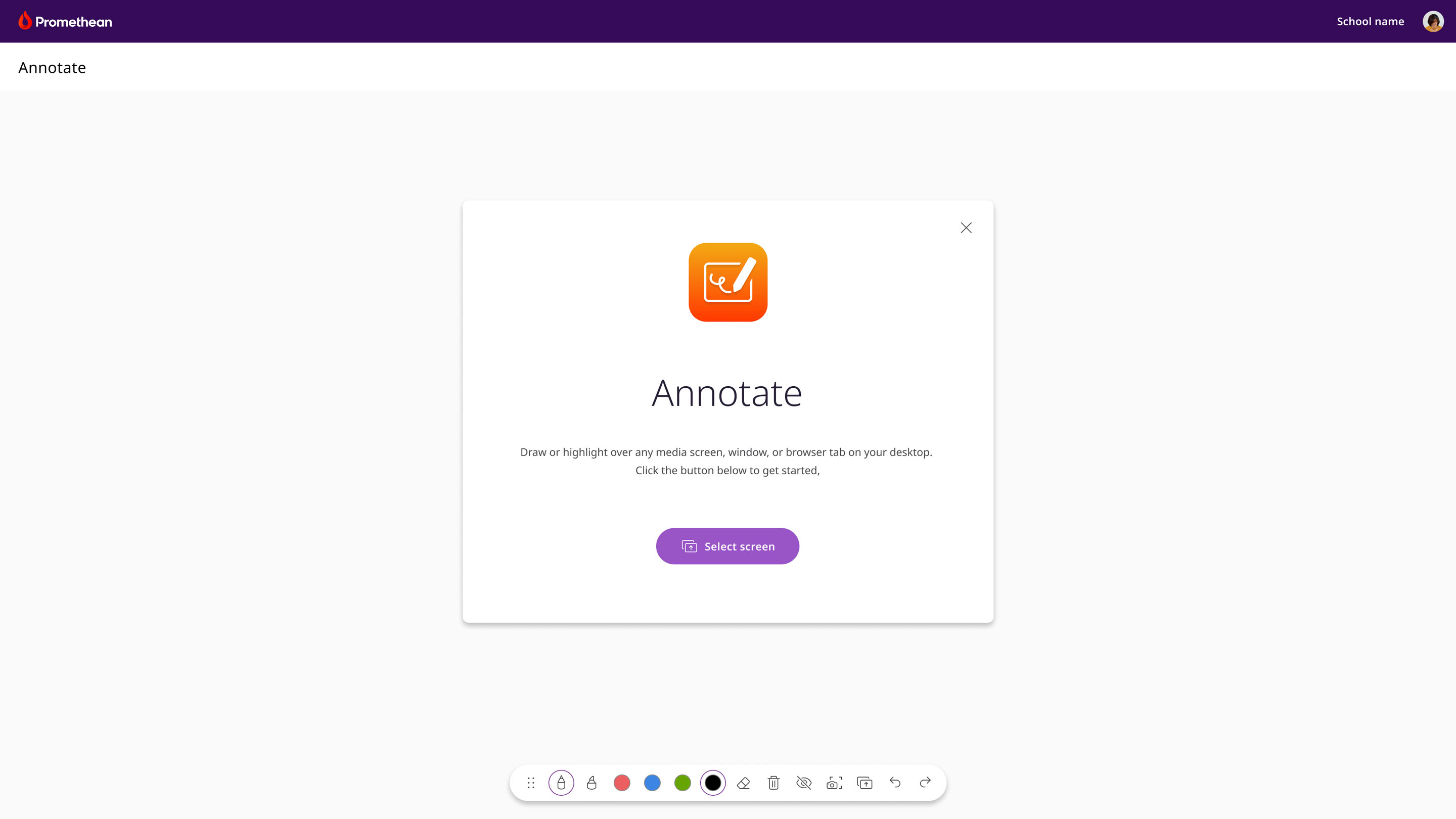 Application Screenshot